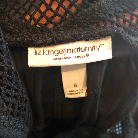 Liz Lange Maternity Black Tank Top - Picture 5 of 6
